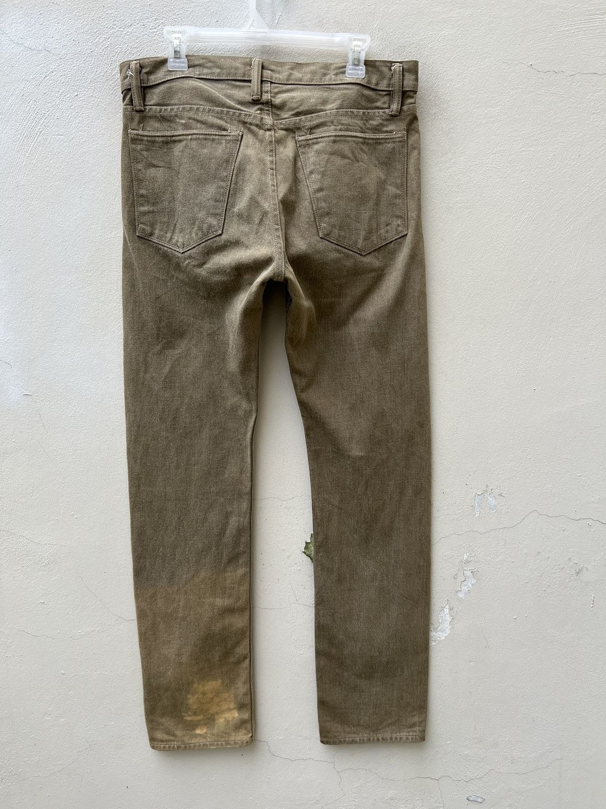 Todd Snyder Todd Snyder NY Damaged Color Denim Selvedge Jeans Size US 32 / EU 48 - 15 Thumbnail