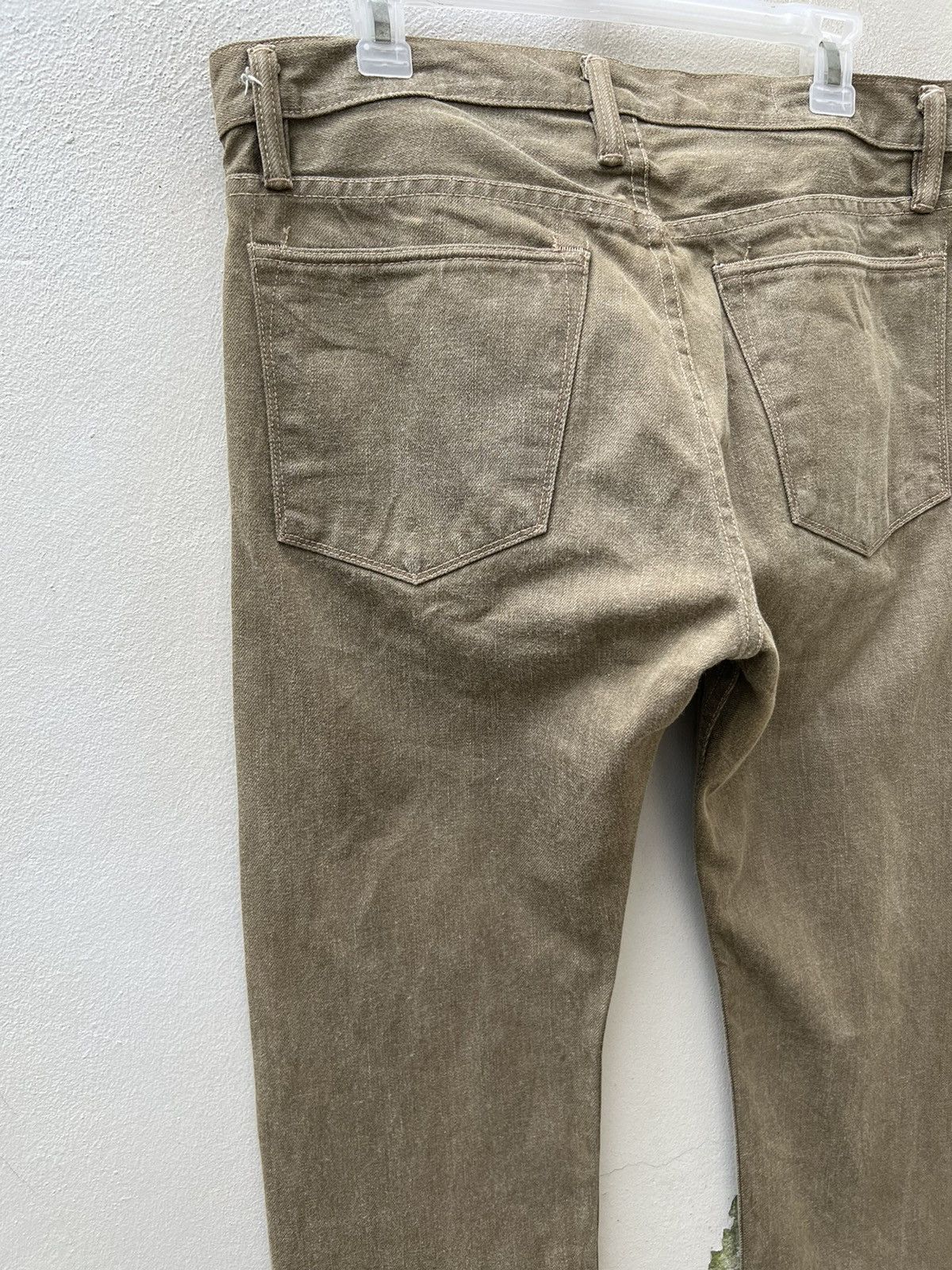 Todd Snyder Todd Snyder NY Damaged Color Denim Selvedge Jeans Size US 32 / EU 48 - 16 Thumbnail