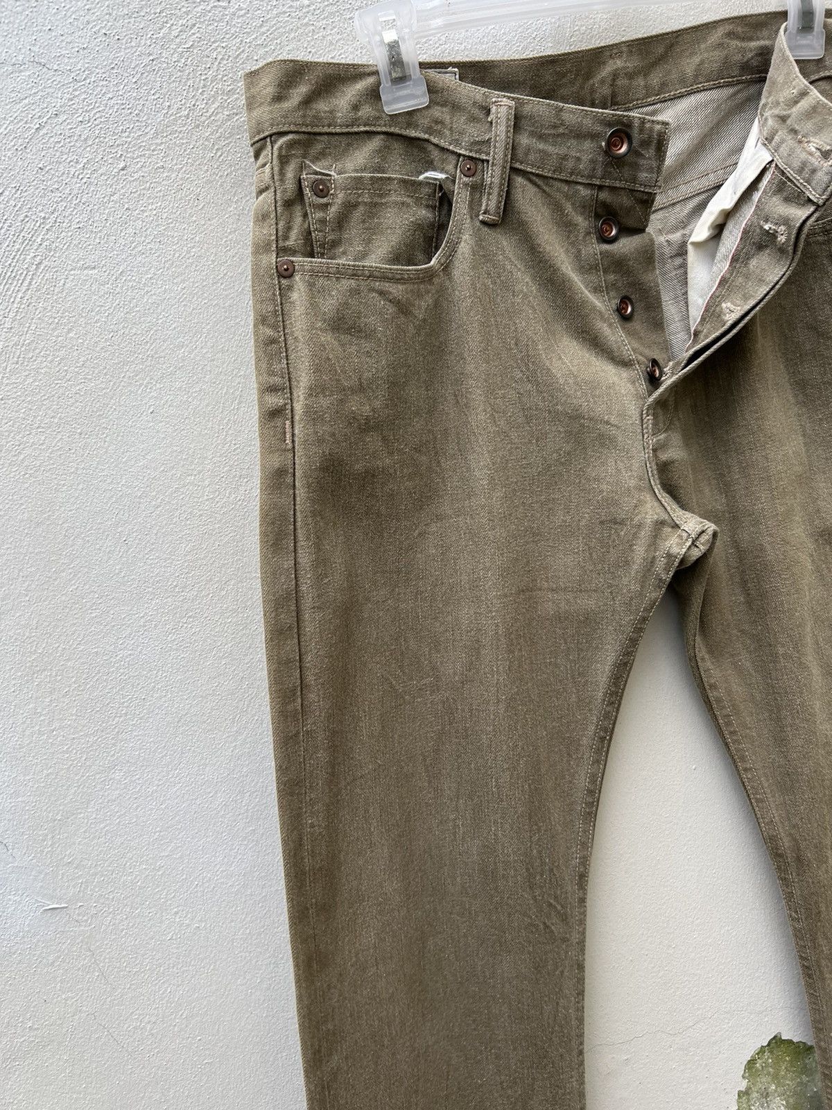 Todd Snyder Todd Snyder NY Damaged Color Denim Selvedge Jeans Size US 32 / EU 48 - 9 Thumbnail