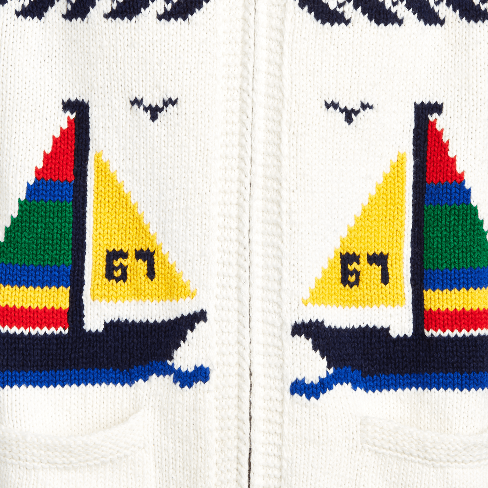 Polo Ralph Lauren Polo Ralph Lauren Cardigan Nautical Boat Sweater XL Size US XL / EU 56 / 4 - 5 Thumbnail