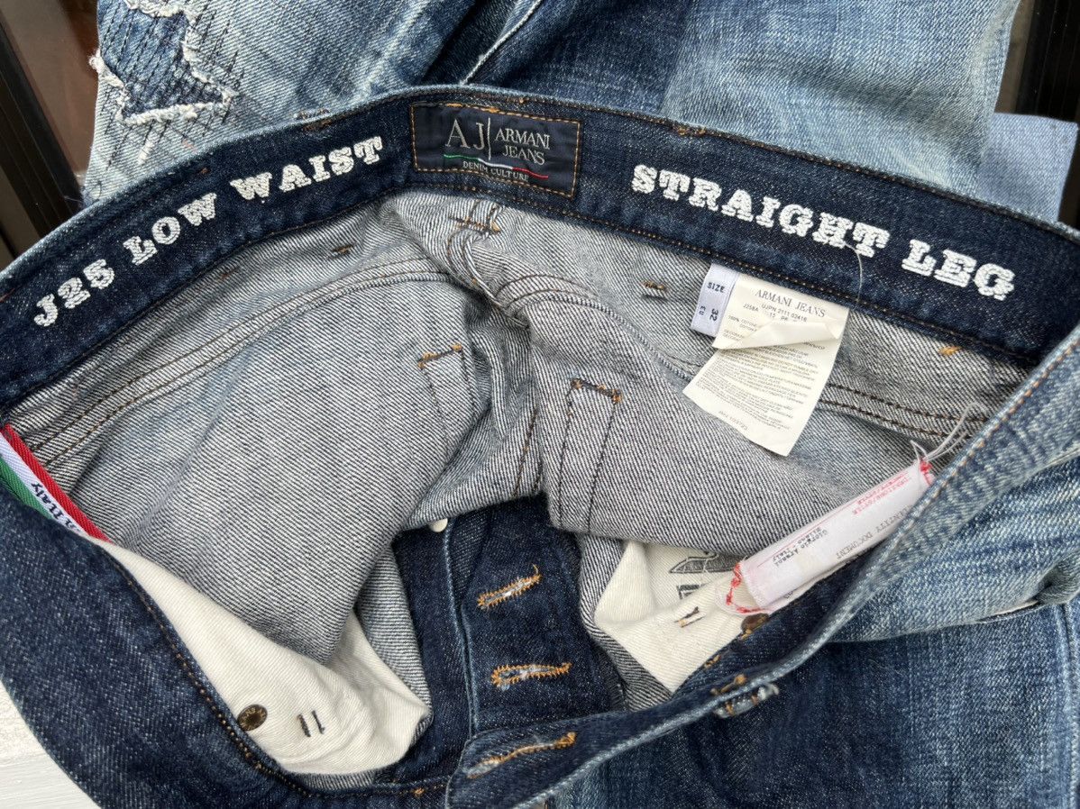 Emporio Armani × Giorgio Armani × Vintage Vintage Armani Jeans Limited Edition Denim Culture Jeans Size US 32 / EU 48 - 21 Thumbnail
