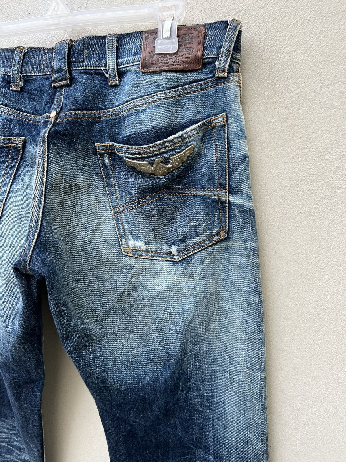 Emporio Armani × Giorgio Armani × Vintage Vintage Armani Jeans Limited Edition Denim Culture Jeans Size US 32 / EU 48 - 18 Thumbnail