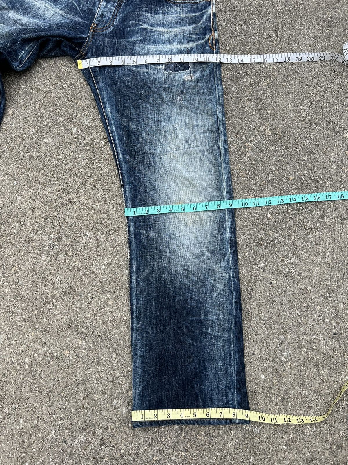 Emporio Armani × Giorgio Armani × Vintage Vintage Armani Jeans Limited Edition Denim Culture Jeans Size US 32 / EU 48 - 3 Thumbnail