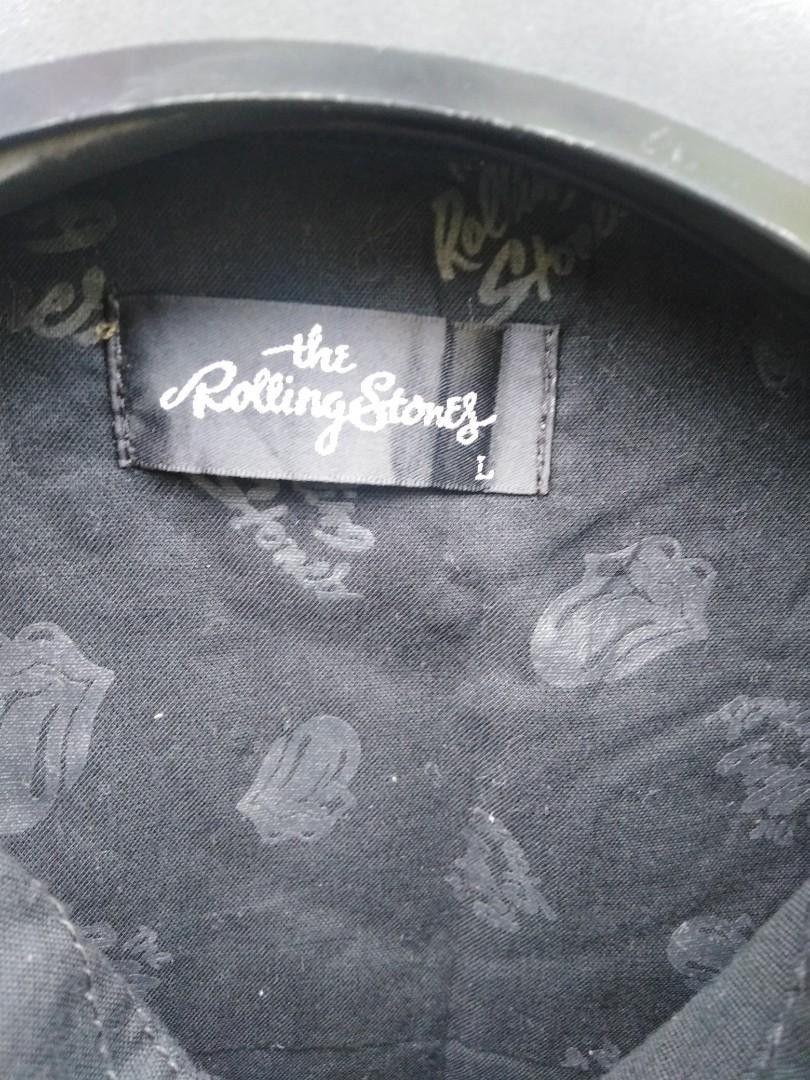 Band Tees × The Rolling Stones × Vintage The Rolling Stones Tongue & Lips Logo 3 Quarter Button-ups Size US M / EU 48-50 / 2 - 6 Thumbnail