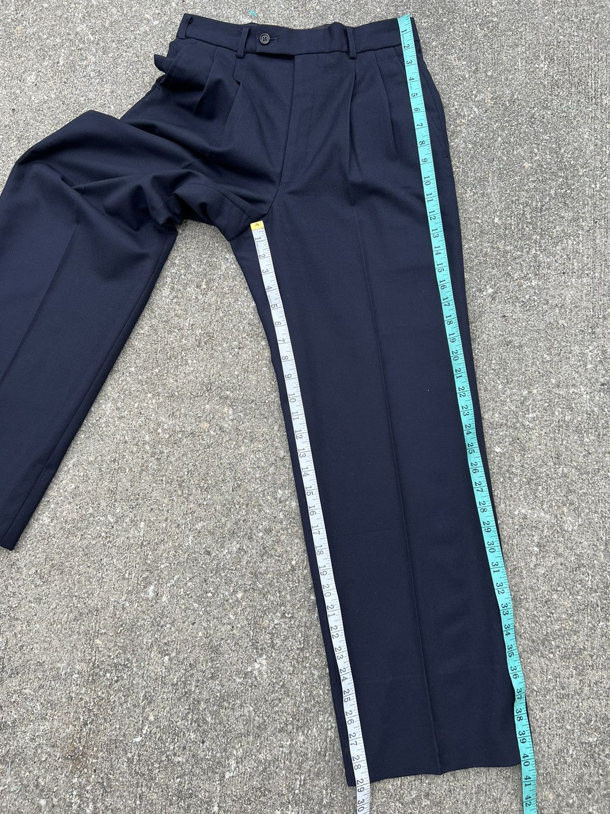 Comme des Garcons Homme × Vintage Archive 80s 90s HOMME Comme des Garçons Wool Trouser Size US 29 - 4 Thumbnail