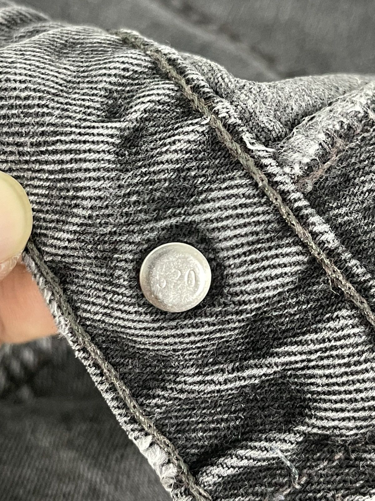Levi's Vintage Clothing Vtg 90s Levi’s 560 Tapered Made in USA 11🟦 Size US 32 / EU 48 - 15 Thumbnail