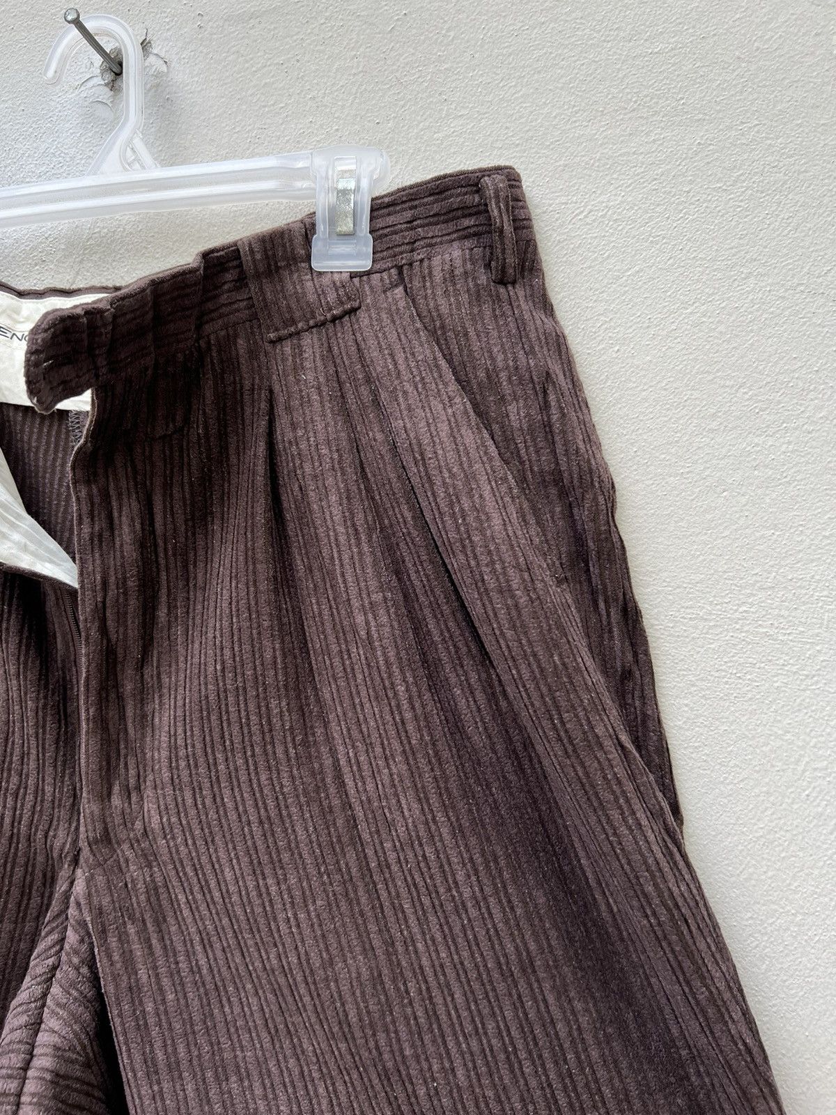 Balenciaga Vintage Balenciaga Paris Baggy Brown Corduroy Trouser Pant Size US 33 - 11 Thumbnail