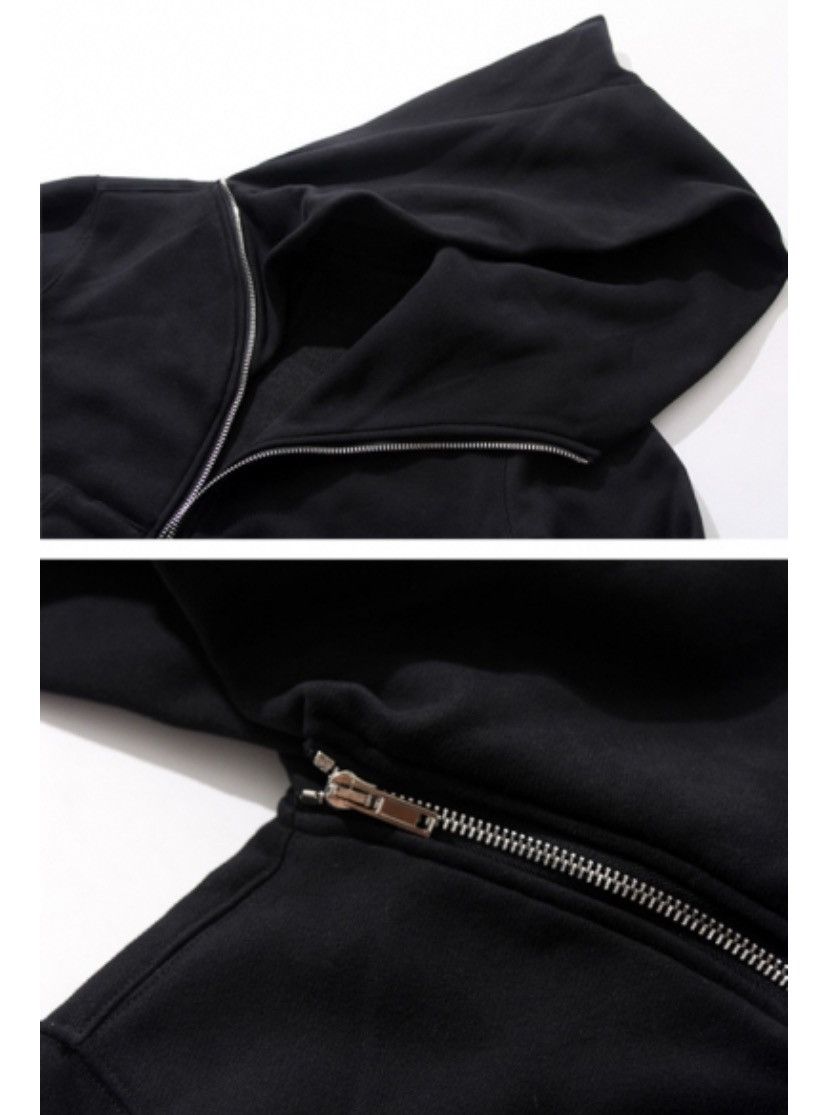 Vintage Lucky Brand Full Zip Hoodie Womens XS All Over Asian