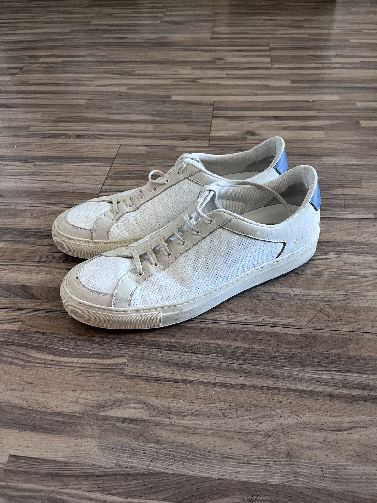 image of Common Projects Retro Low Sneaker in White, Men's (Size 10)