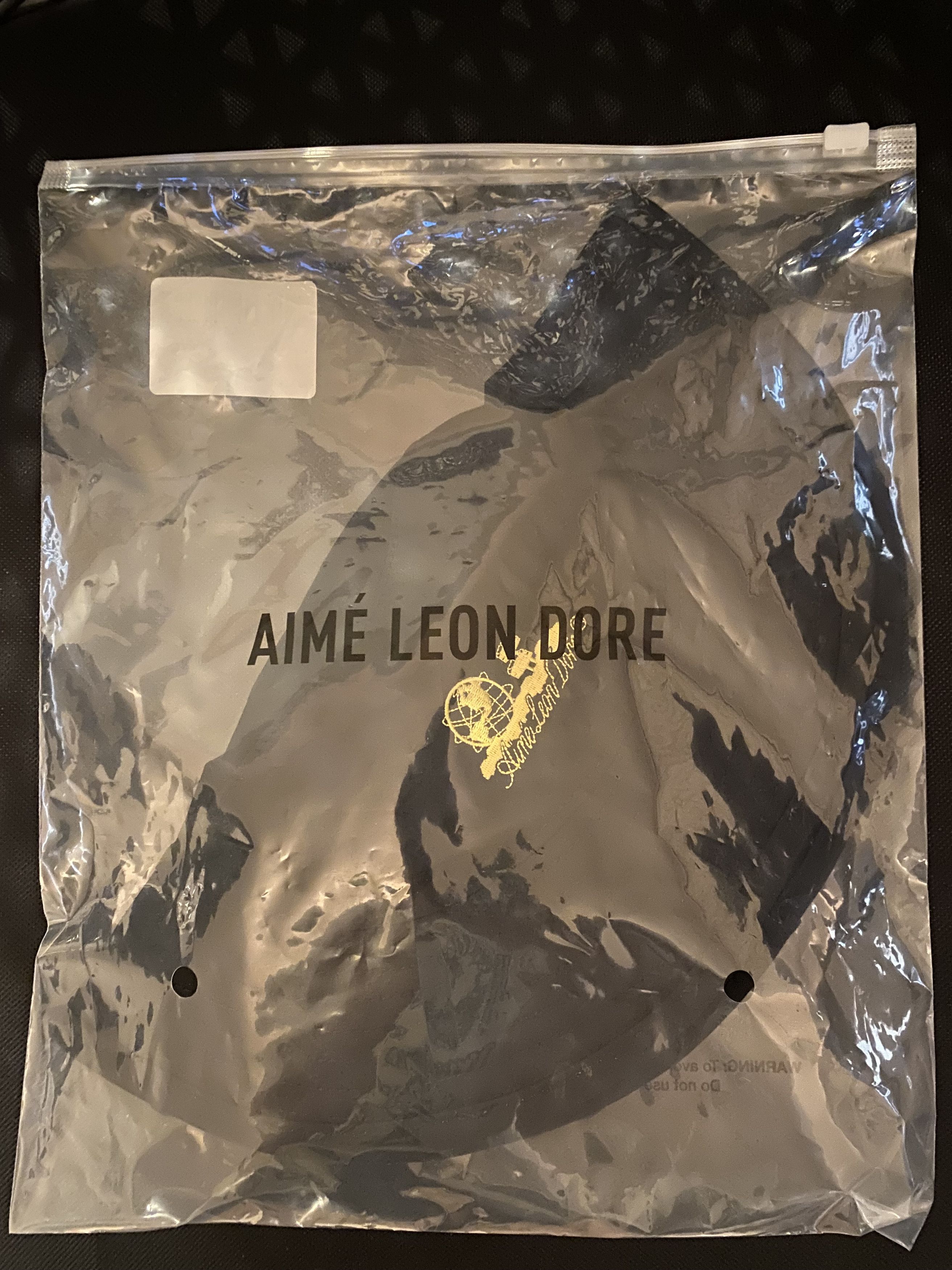 Aime Leon Dore Aime Leon Dore Unisphere Shell Bucket Hat Black S/M Size ONE SIZE - 2 Thumbnail