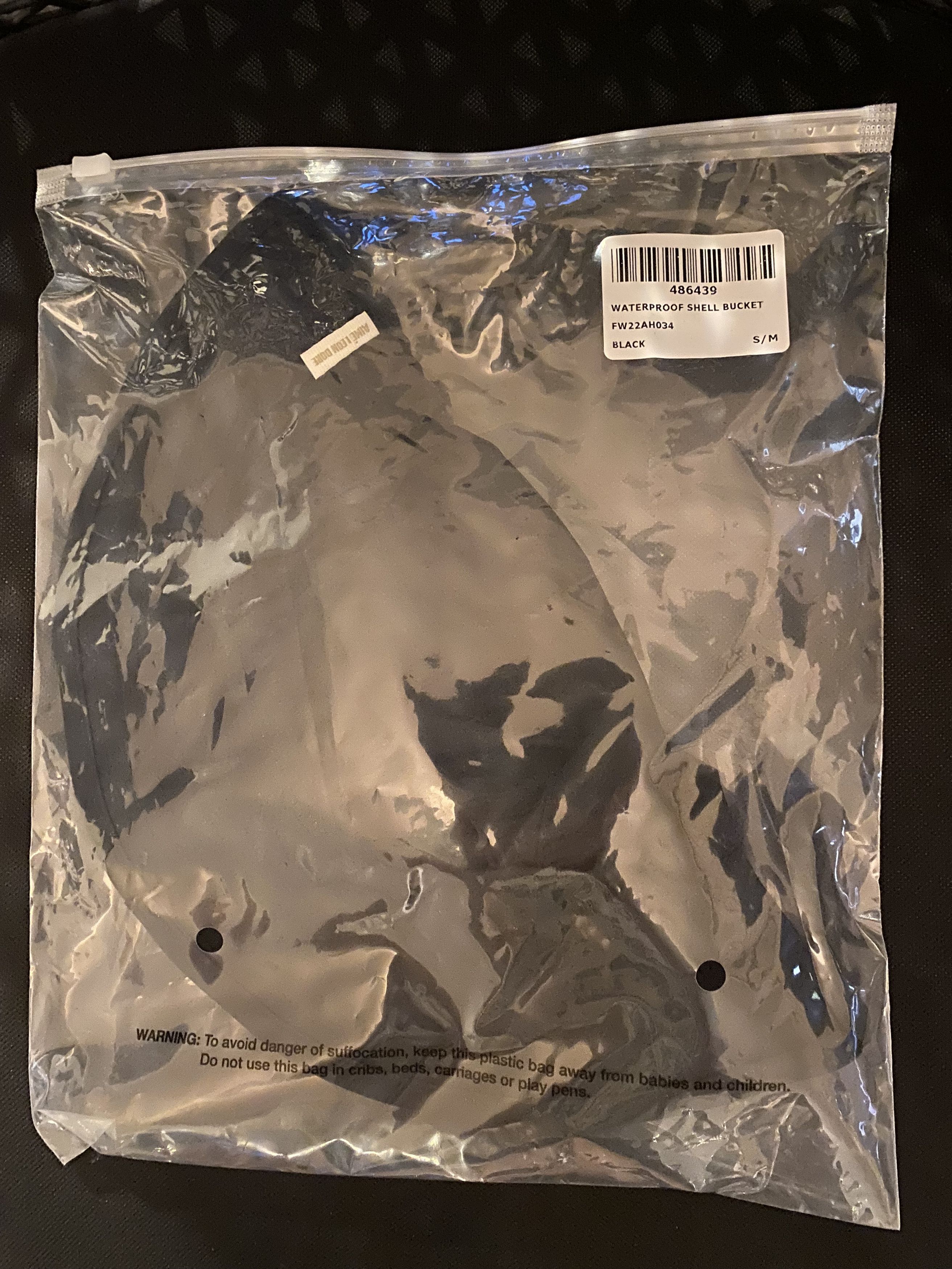 Aime Leon Dore Aime Leon Dore Unisphere Shell Bucket Hat Black S/M Size ONE SIZE - 3 Thumbnail