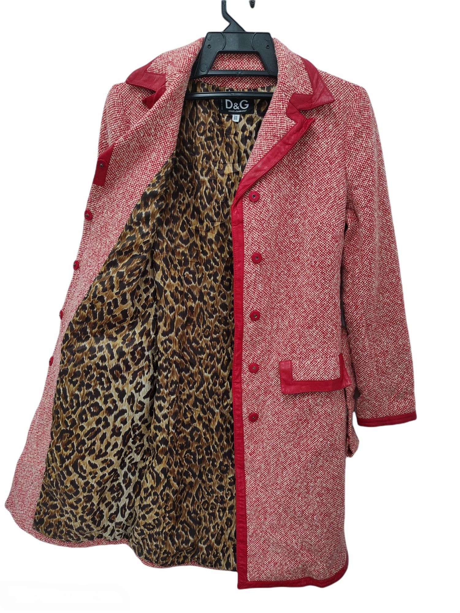 Dolce & Gabbana DOLCE & GABBANA 01AW WOOL COAT Size S / US 4 / IT 40 - 4 Thumbnail