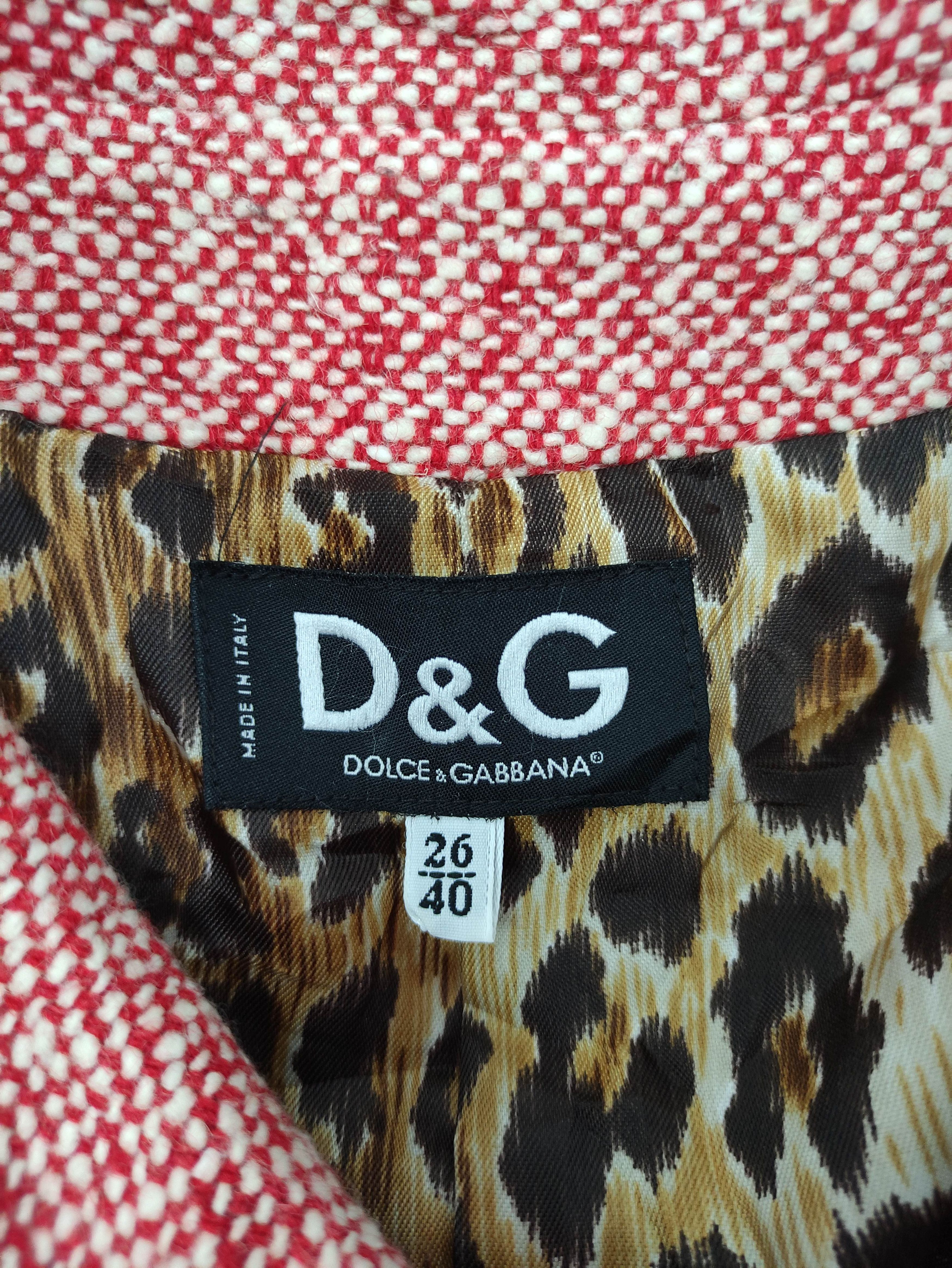 Dolce & Gabbana DOLCE & GABBANA 01AW WOOL COAT Size S / US 4 / IT 40 - 11 Thumbnail