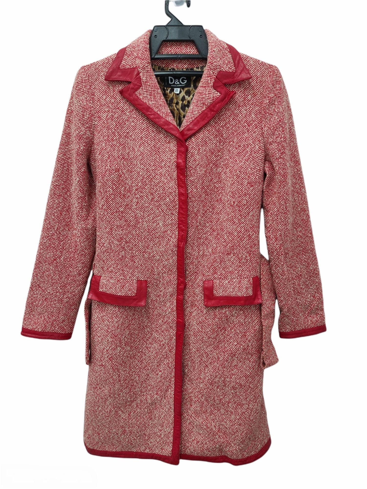 Dolce & Gabbana DOLCE & GABBANA 01AW WOOL COAT Size S / US 4 / IT 40 - 1 Thumbnail