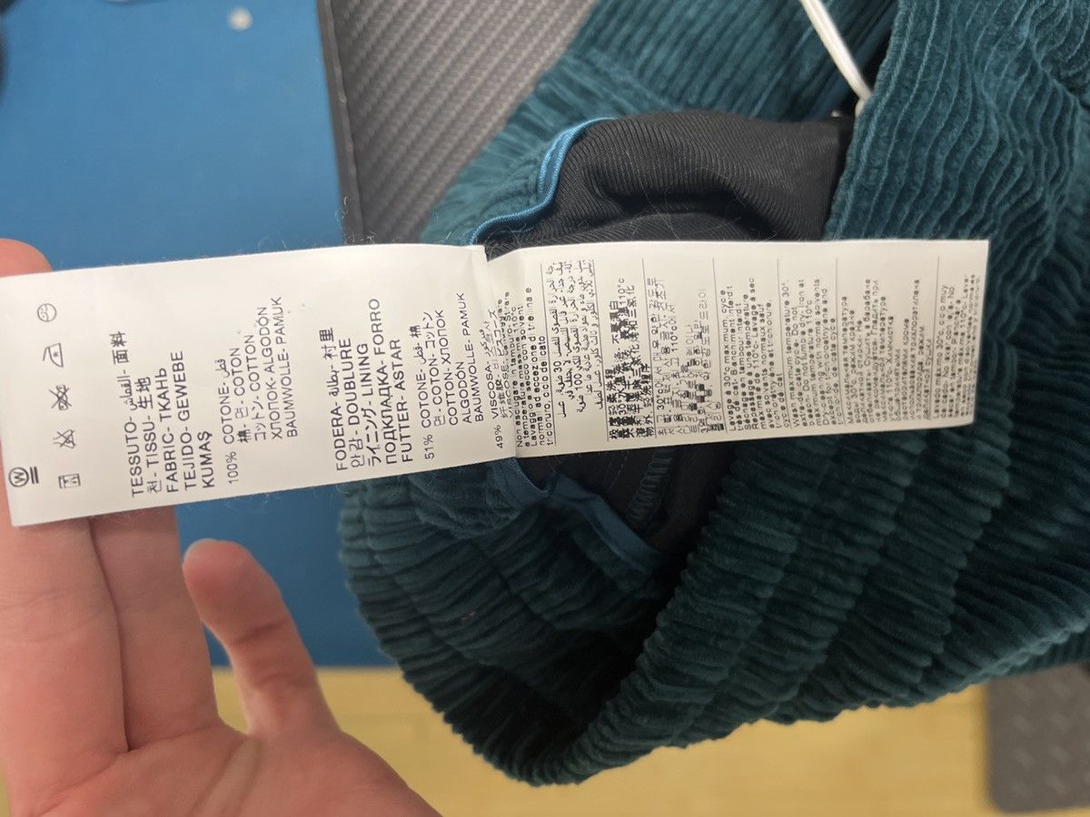 Just Don Just Don Plain Corduroy Pants 'Turquoise' Size US 32 / EU 48 - 6 Thumbnail