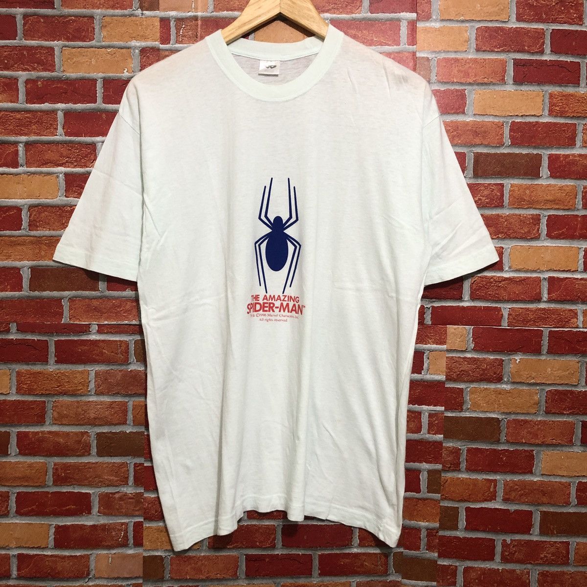 Marvel Comics × Vintage Vintage 1996 Marvel The Amazing Spider-Man T-Shirt Size US L / EU 52-54 / 3 - 1 Thumbnail