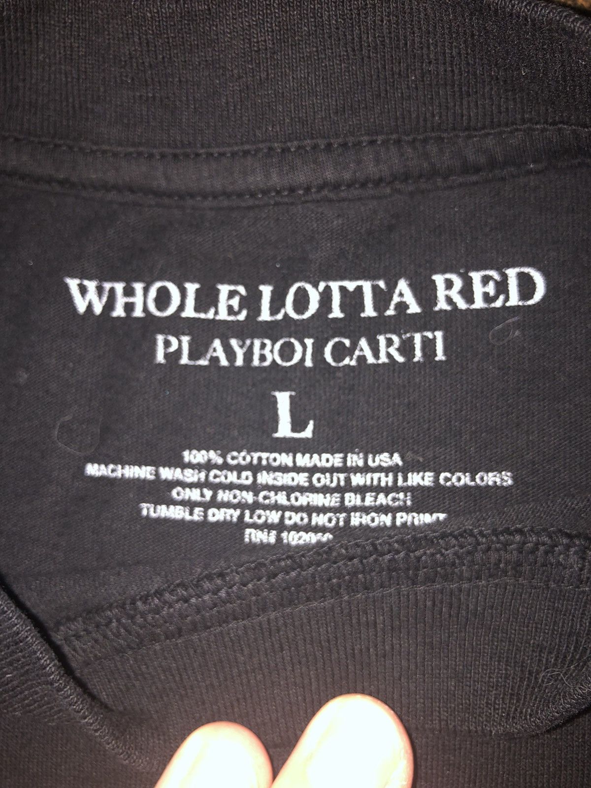 Playboi Carti Hands Tee Whole lotta Red Playboi Carti Size US L / EU 52-54 / 3 - 3 Thumbnail