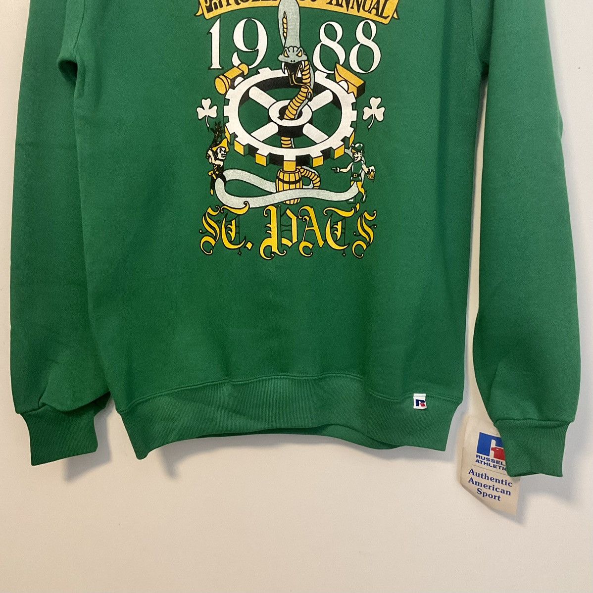 Russell Athletic × Vintage Russell Athletic Missouri Rolla St Pat’s 1988 Sweatshirt NWT Size US M / EU 48-50 / 2 - 3 Thumbnail