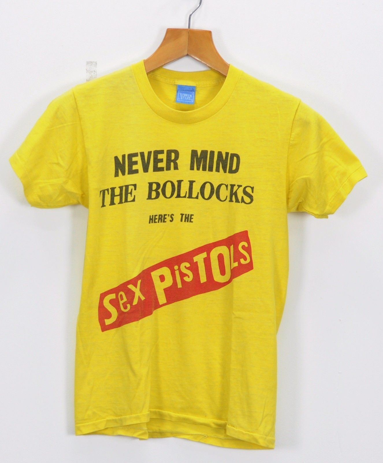 Other Vintage 1970s SEX PISTOLS T Shirt NeverMind the Bollocks Size US S / EU 44-46 / 1 - 1 Thumbnail