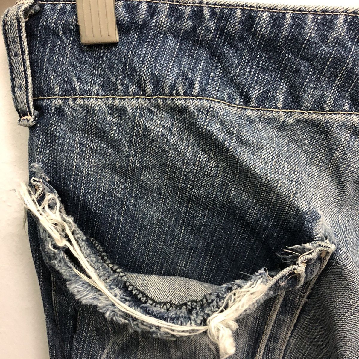 Johnbull john bull distressed denim Size US 31 - 13 Thumbnail