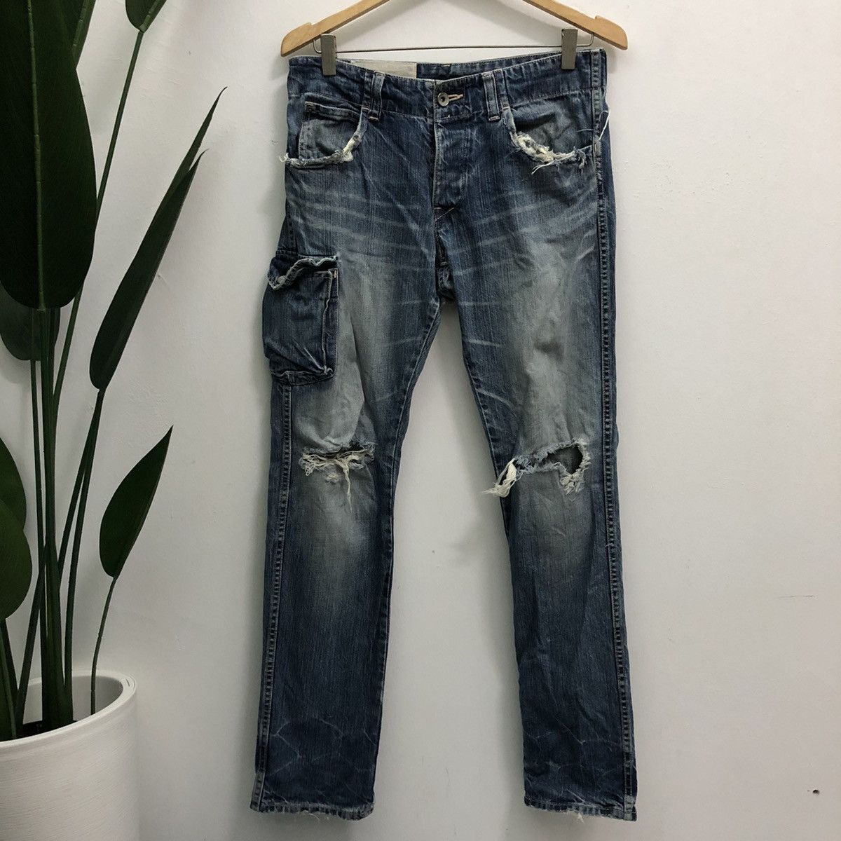 Johnbull john bull distressed denim Size US 31 - 1 Thumbnail
