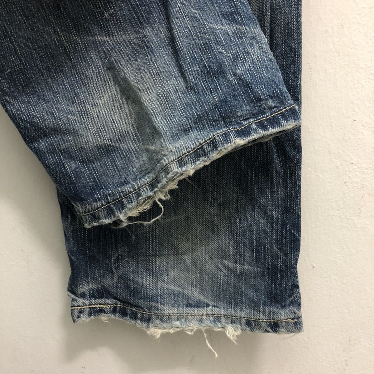 Johnbull john bull distressed denim Size US 31 - 14 Thumbnail