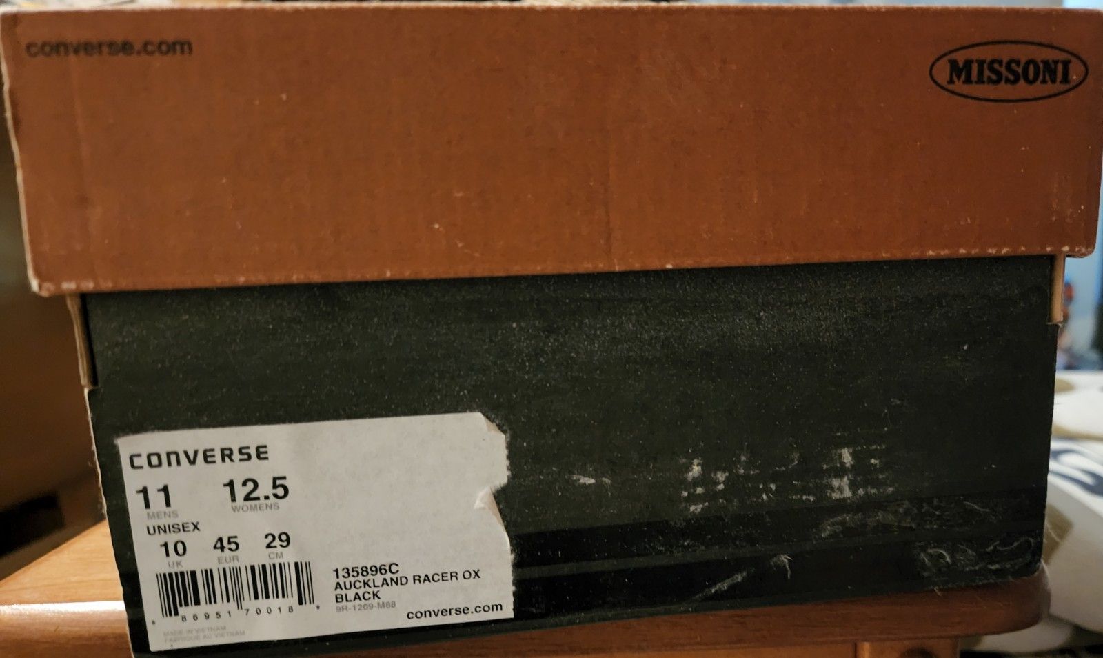 Converse × Missoni Missoni x Converse Auckland Racer Ox Black 11 Size US 11 / EU 44 - 5 Thumbnail