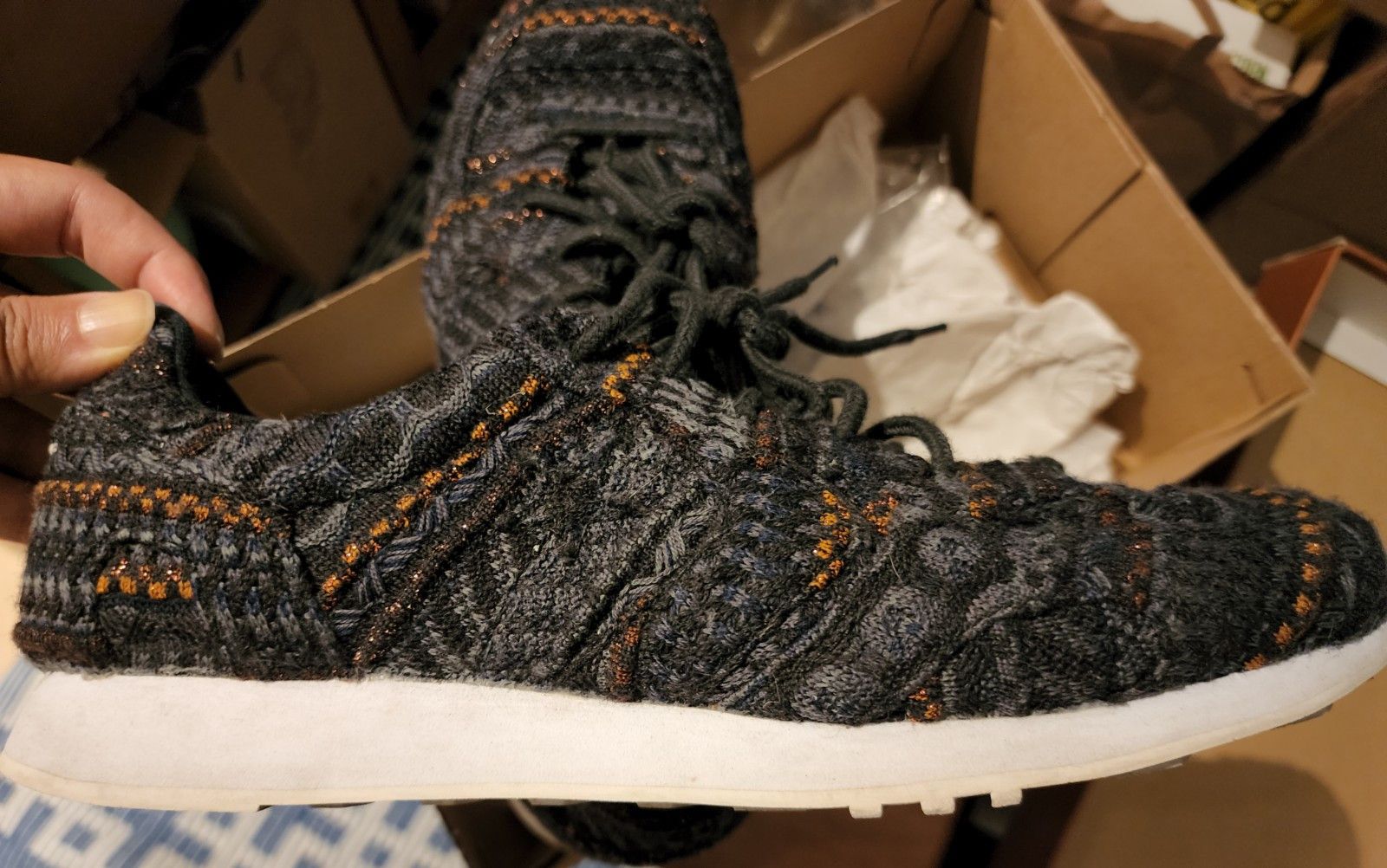 Converse × Missoni Missoni x Converse Auckland Racer Ox Black 11 Size US 11 / EU 44 - 3 Thumbnail