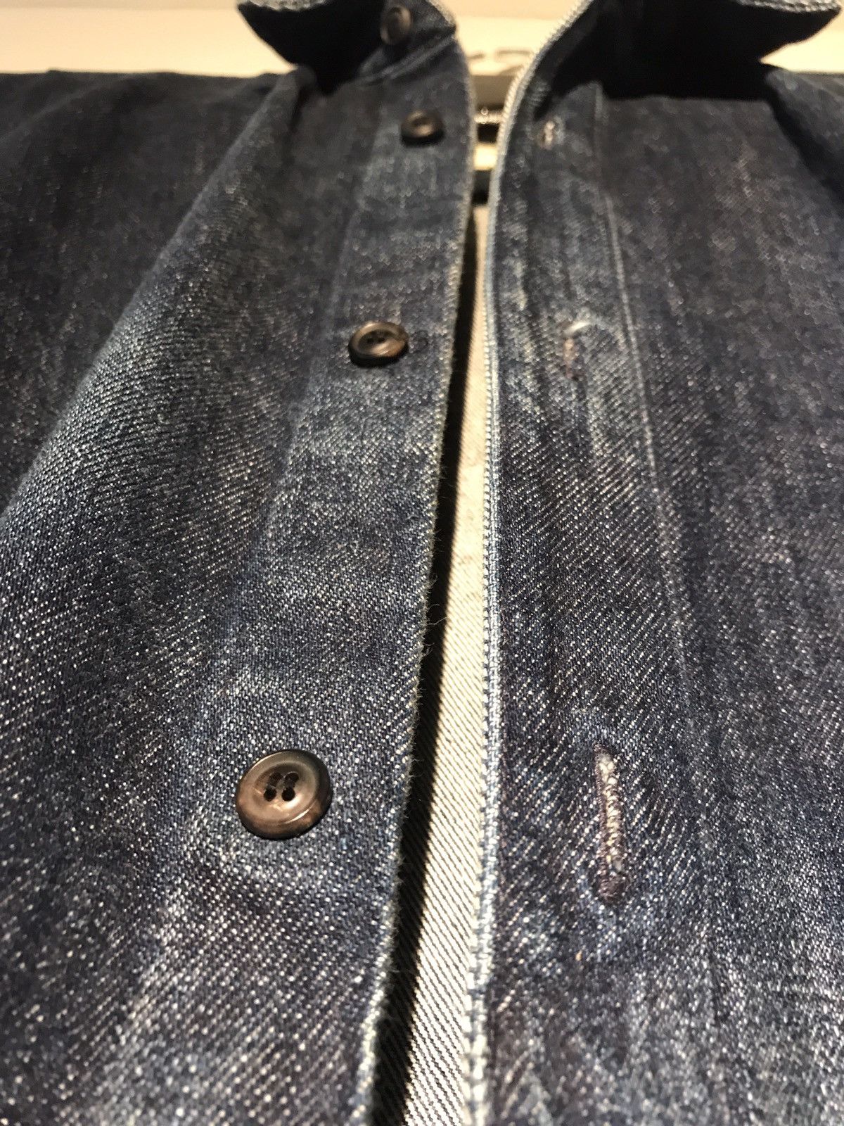 Vintage SIMON MILLER Japanese denim button up shirt Size US M / EU 48-50 / 2 - 3 Thumbnail