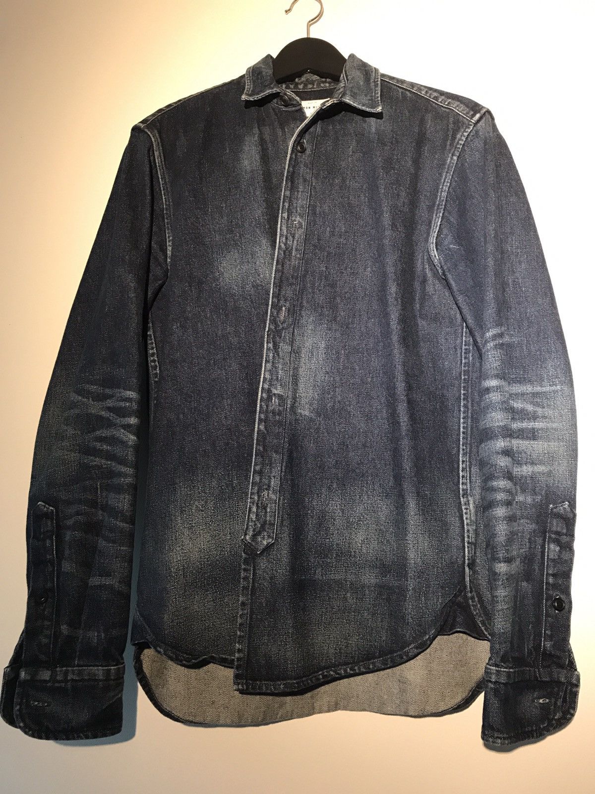 Vintage SIMON MILLER Japanese denim button up shirt Size US M / EU 48-50 / 2 - 1 Thumbnail