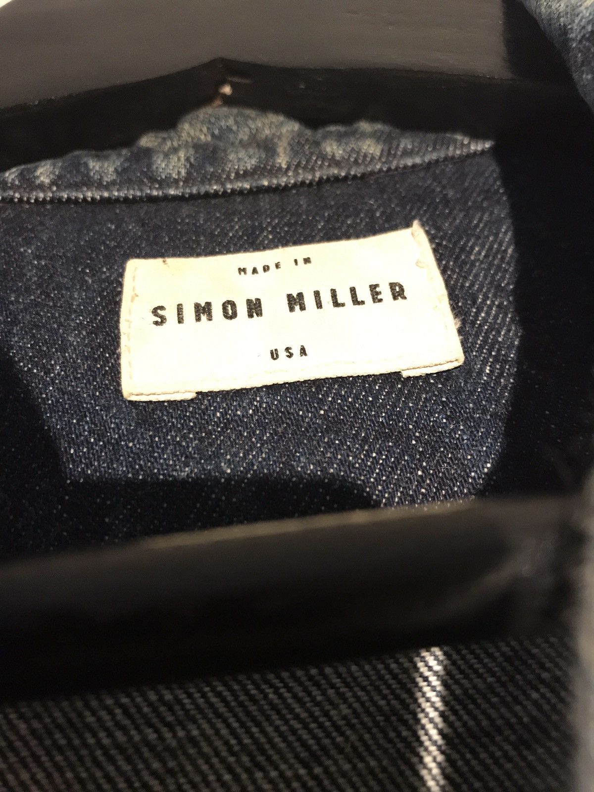 Vintage SIMON MILLER Japanese denim button up shirt Size US M / EU 48-50 / 2 - 2 Thumbnail