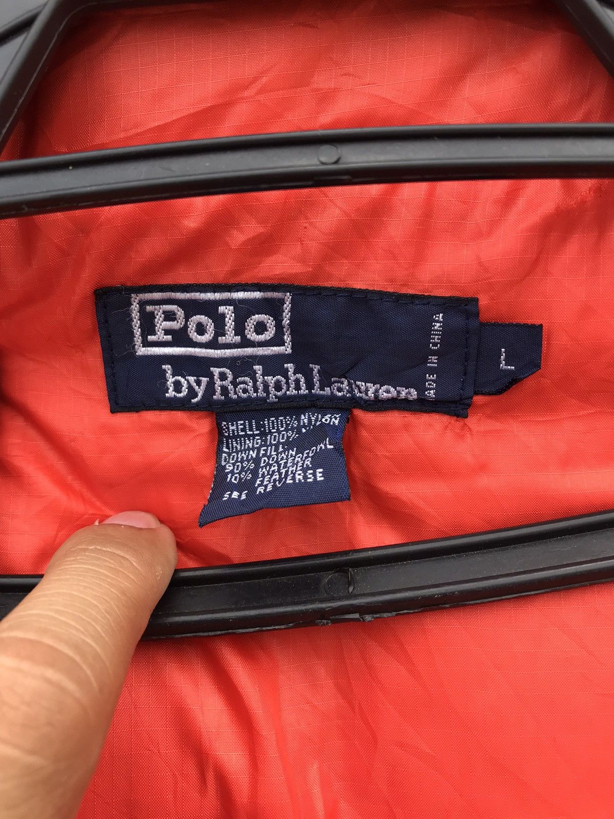 Polo Ralph Lauren × Vintage 90s Polo Sport quilted goose down jacket Size US L / EU 52-54 / 3 - 8 Thumbnail