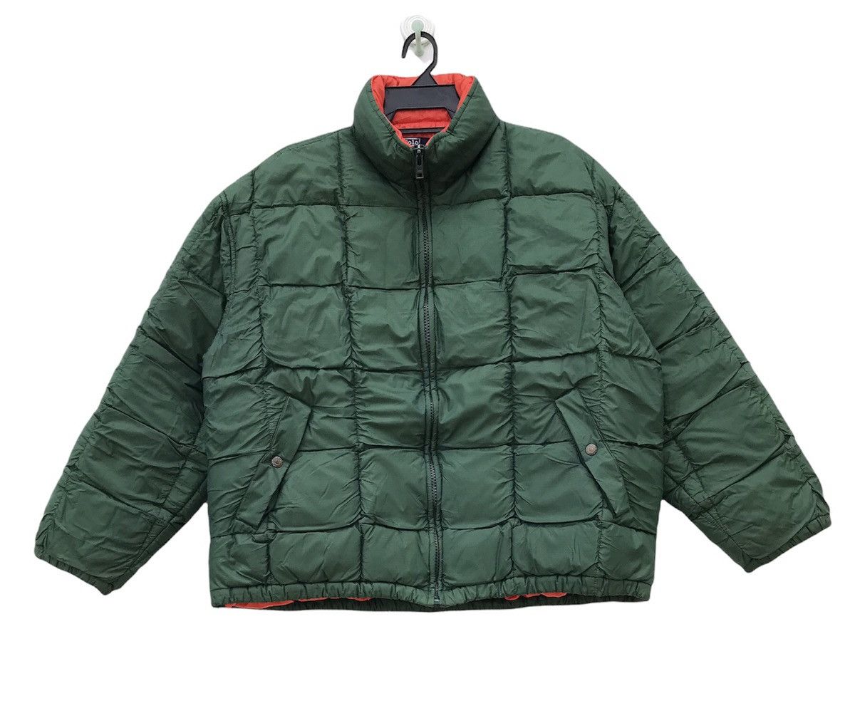 Polo Ralph Lauren × Vintage 90s Polo Sport quilted goose down jacket Size US L / EU 52-54 / 3 - 3 Thumbnail
