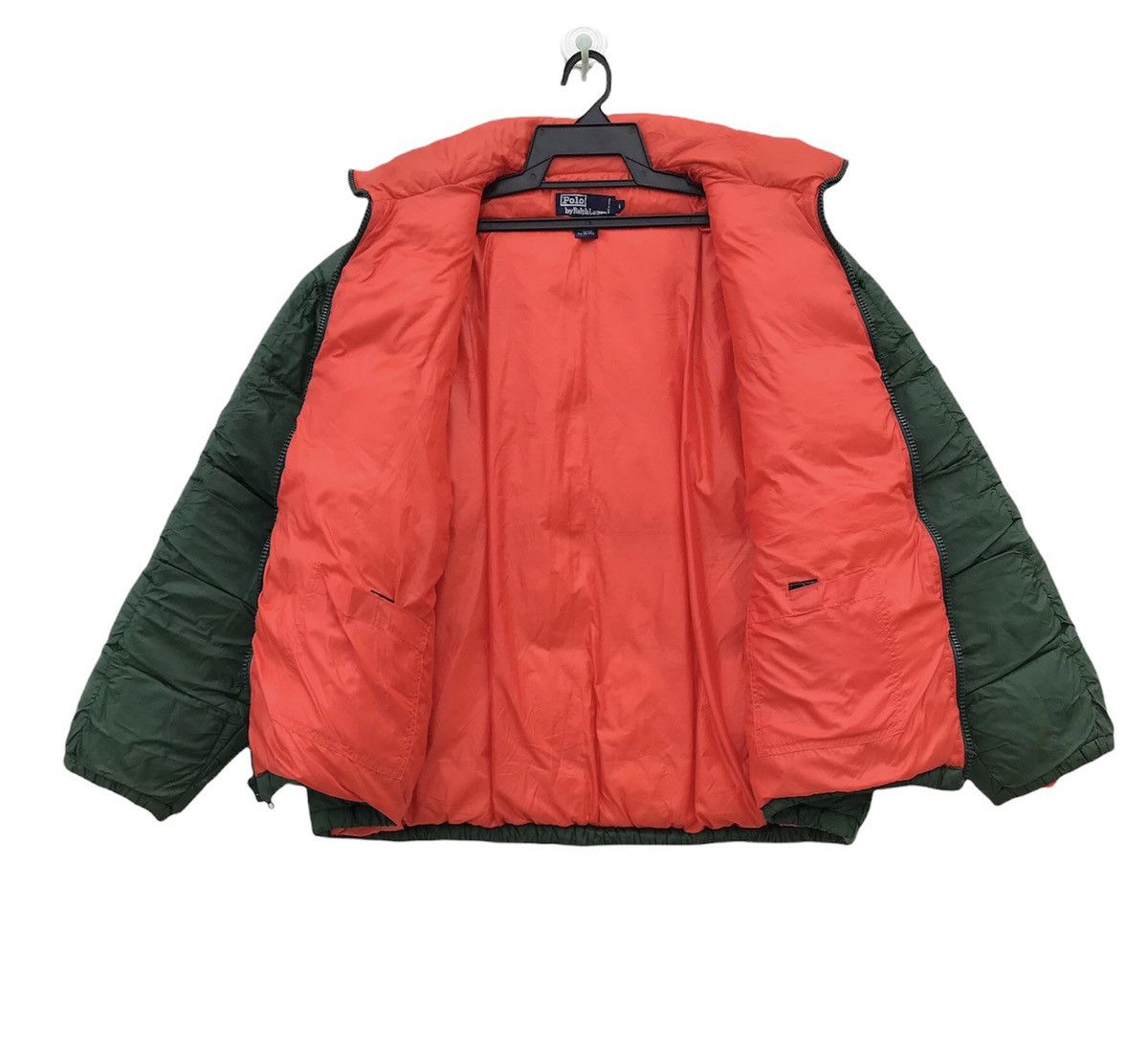 Polo Ralph Lauren × Vintage 90s Polo Sport quilted goose down jacket Size US L / EU 52-54 / 3 - 6 Thumbnail