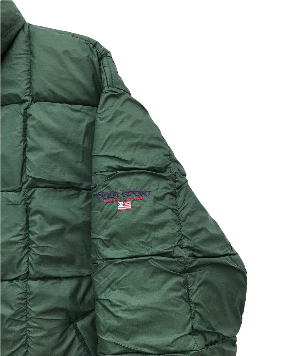 Polo Ralph Lauren × Vintage 90s Polo Sport quilted goose down jacket Size US L / EU 52-54 / 3 - 2 Thumbnail
