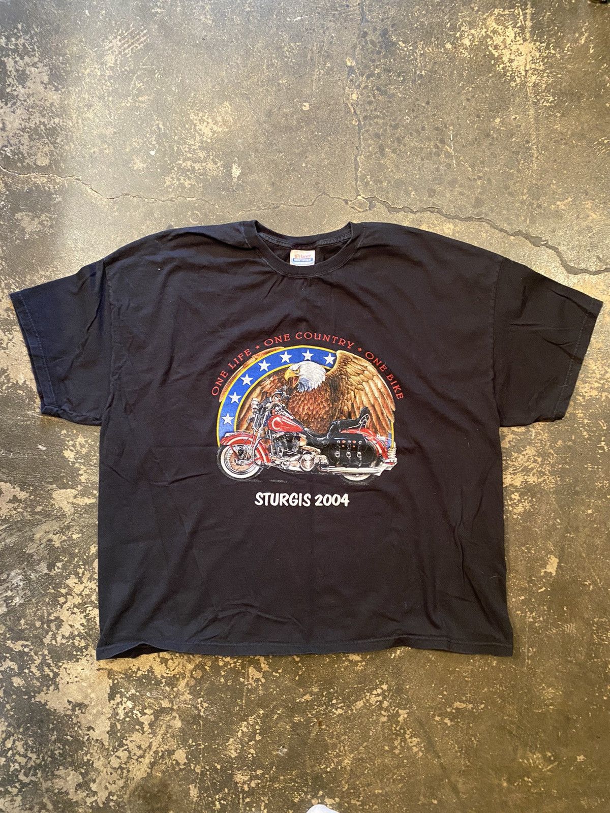 Rare Vintage 2004 Sturgis Motorcycle Eagle One Country Tee
