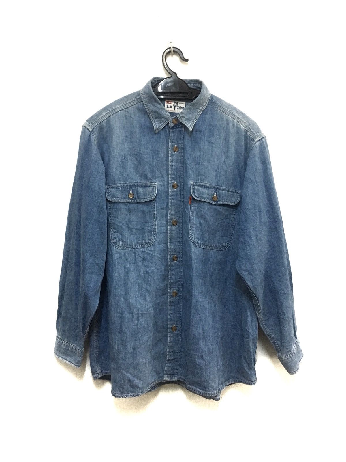Vintage Levis Orange Tag Button Up Long Sleeve