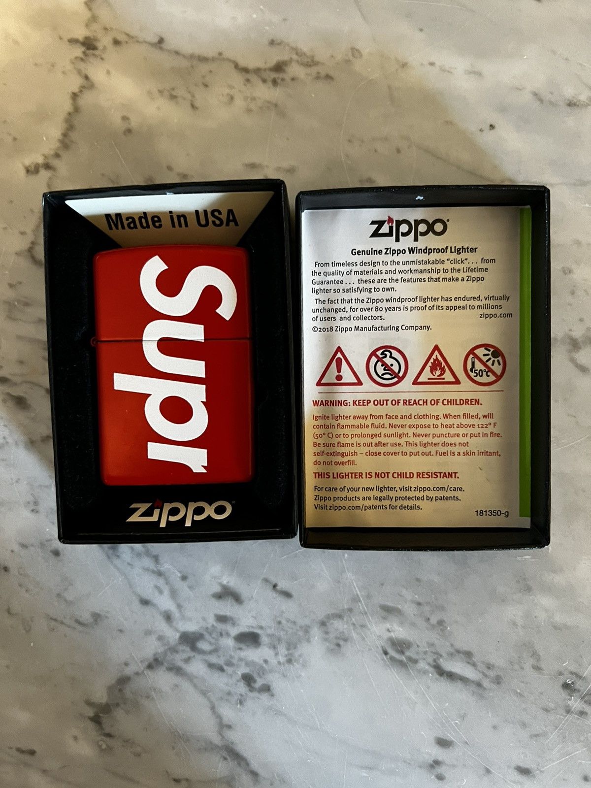 Supreme Supreme Logo Zippo Size ONE SIZE - 2 Thumbnail
