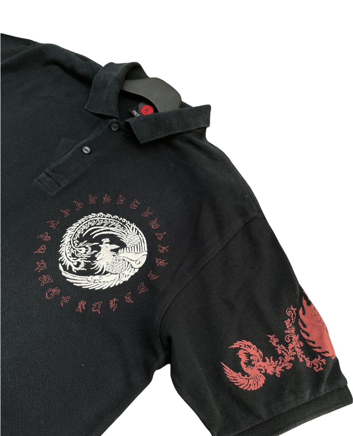 Japanese Brand Cab Clothing Pheonix Polo Tshirt Size US XL / EU 56 / 4 - 6 Thumbnail