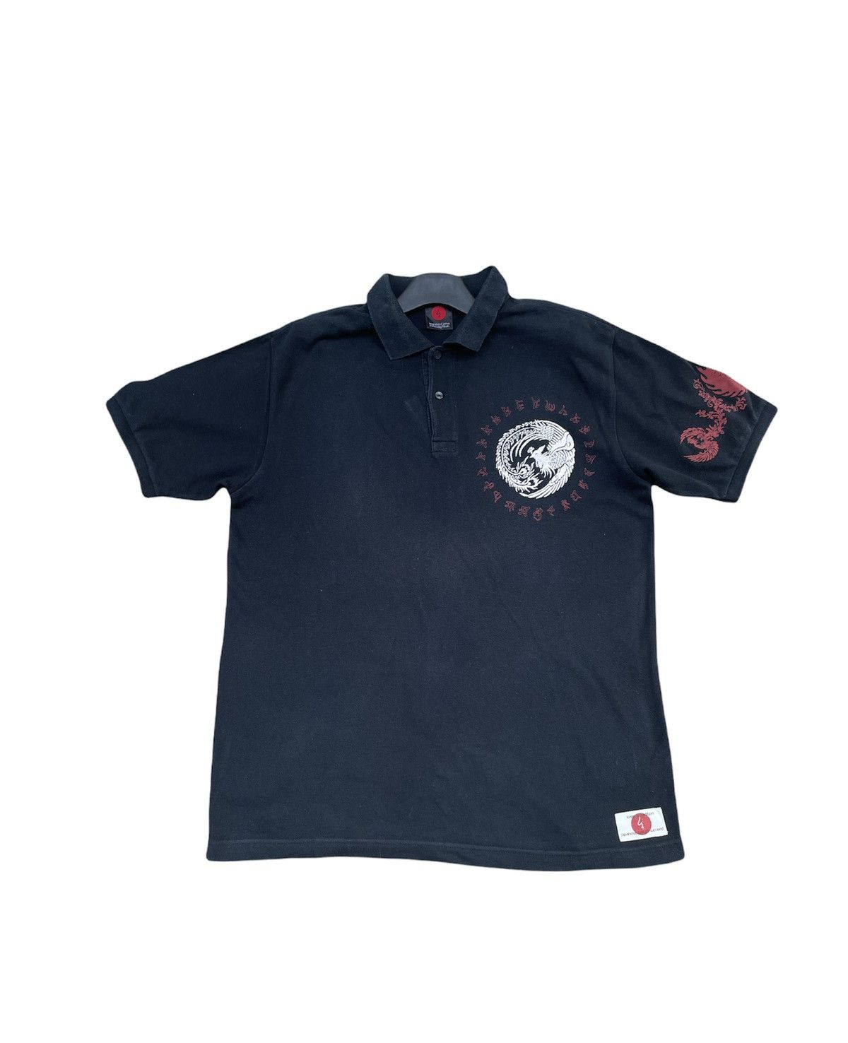 Japanese Brand Cab Clothing Pheonix Polo Tshirt Size US XL / EU 56 / 4 - 2 Thumbnail