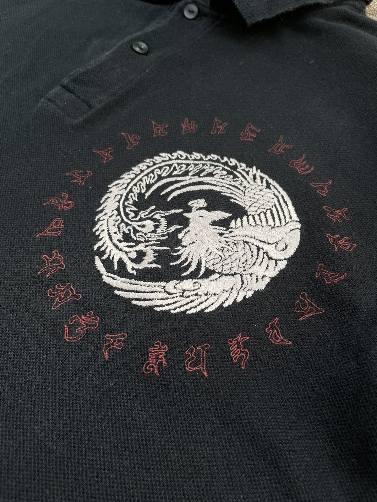 Japanese Brand Cab Clothing Pheonix Polo Tshirt Size US XL / EU 56 / 4 - 12 Thumbnail