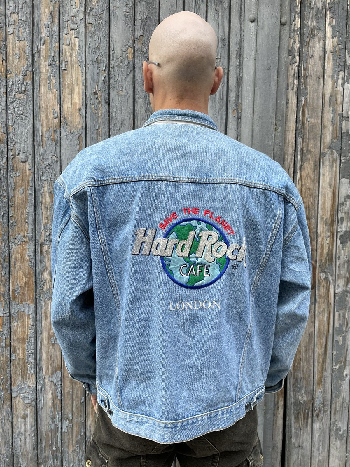 Hard Rock Cafe × Vintage Hard Rock Cafe London Vintage Jacket Size XL Made in Taiwan Size US XL / EU 56 / 4 - 7 Thumbnail