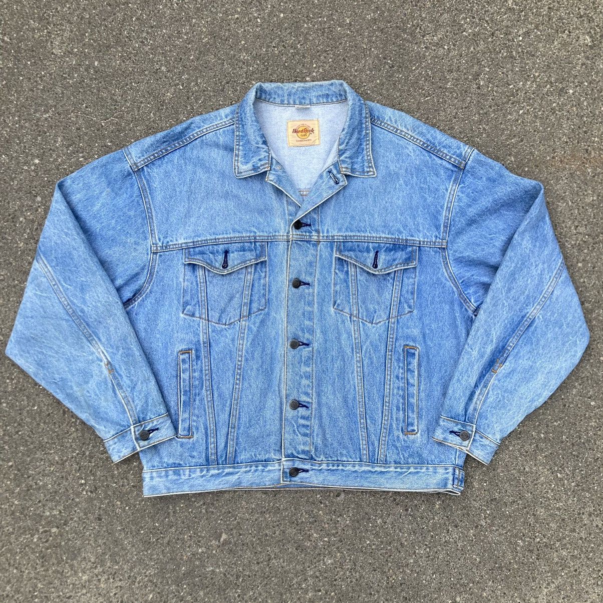 Hard Rock Cafe × Vintage Hard Rock Cafe London Vintage Jacket Size XL Made in Taiwan Size US XL / EU 56 / 4 - 1 Thumbnail