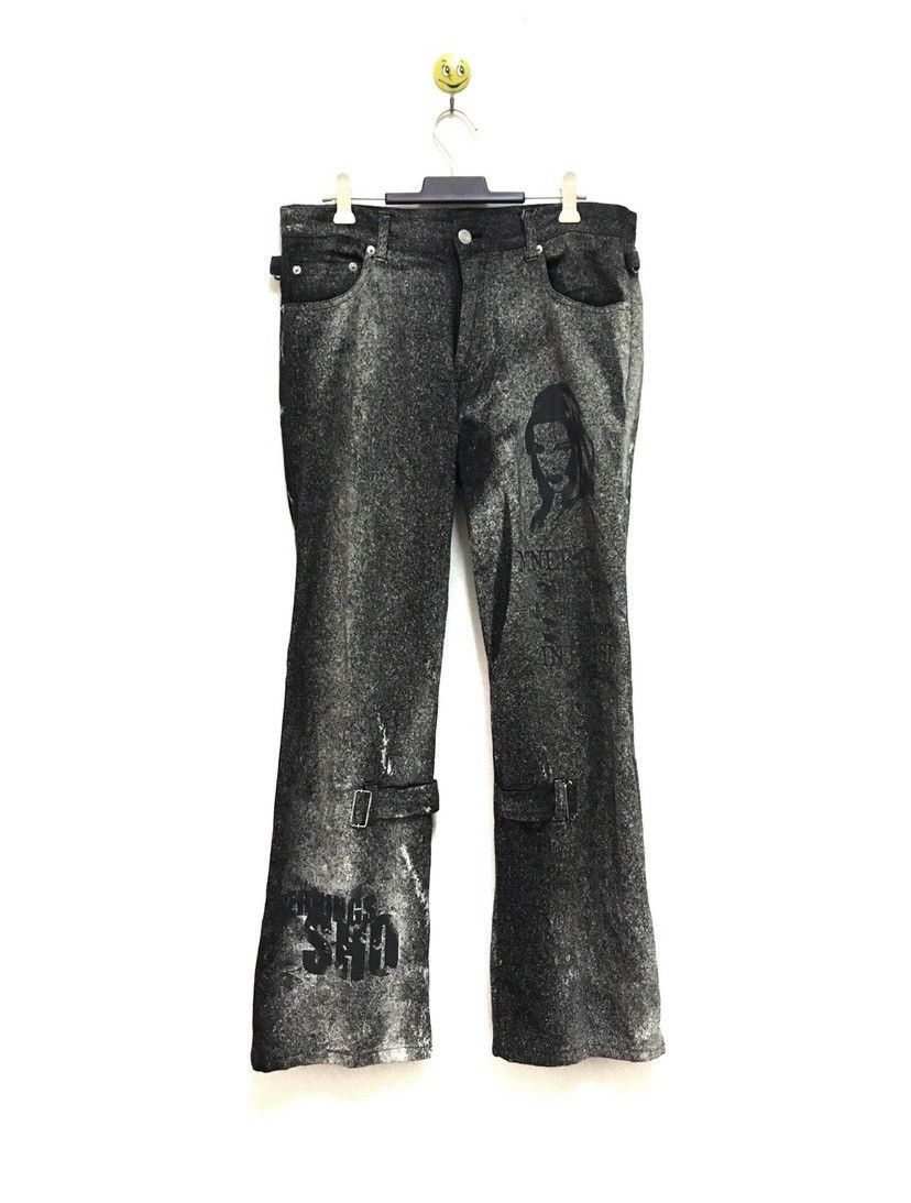 Japanese Brand Sho Bernings denim pant flared denim Size US 32 / EU 48 - 1 Thumbnail