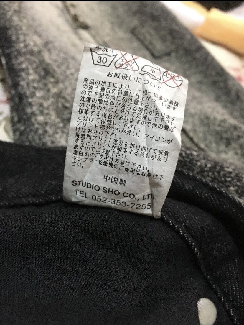 Japanese Brand Sho Bernings denim pant flared denim Size US 32 / EU 48 - 11 Thumbnail