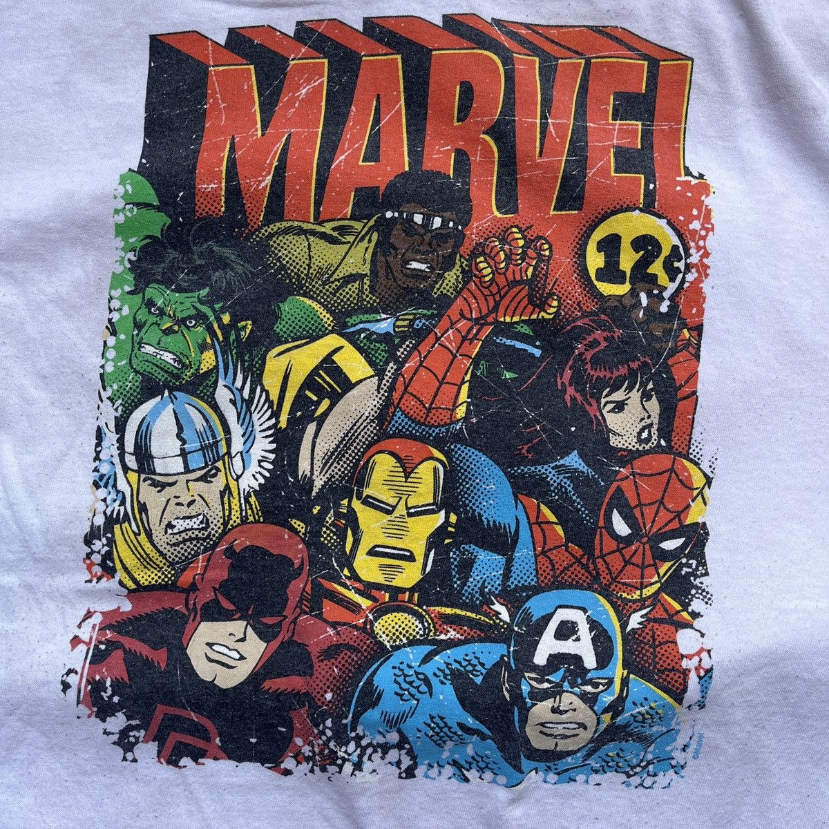 Marvel Comics × Vintage Iconic Marvel Comic Cover 12¢ Vintage Y2K Tees Size US XL / EU 56 / 4 - 6 Thumbnail