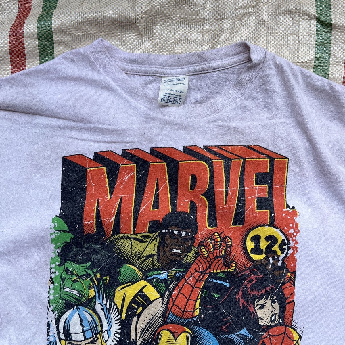 Marvel Comics × Vintage Iconic Marvel Comic Cover 12¢ Vintage Y2K Tees Size US XL / EU 56 / 4 - 5 Thumbnail