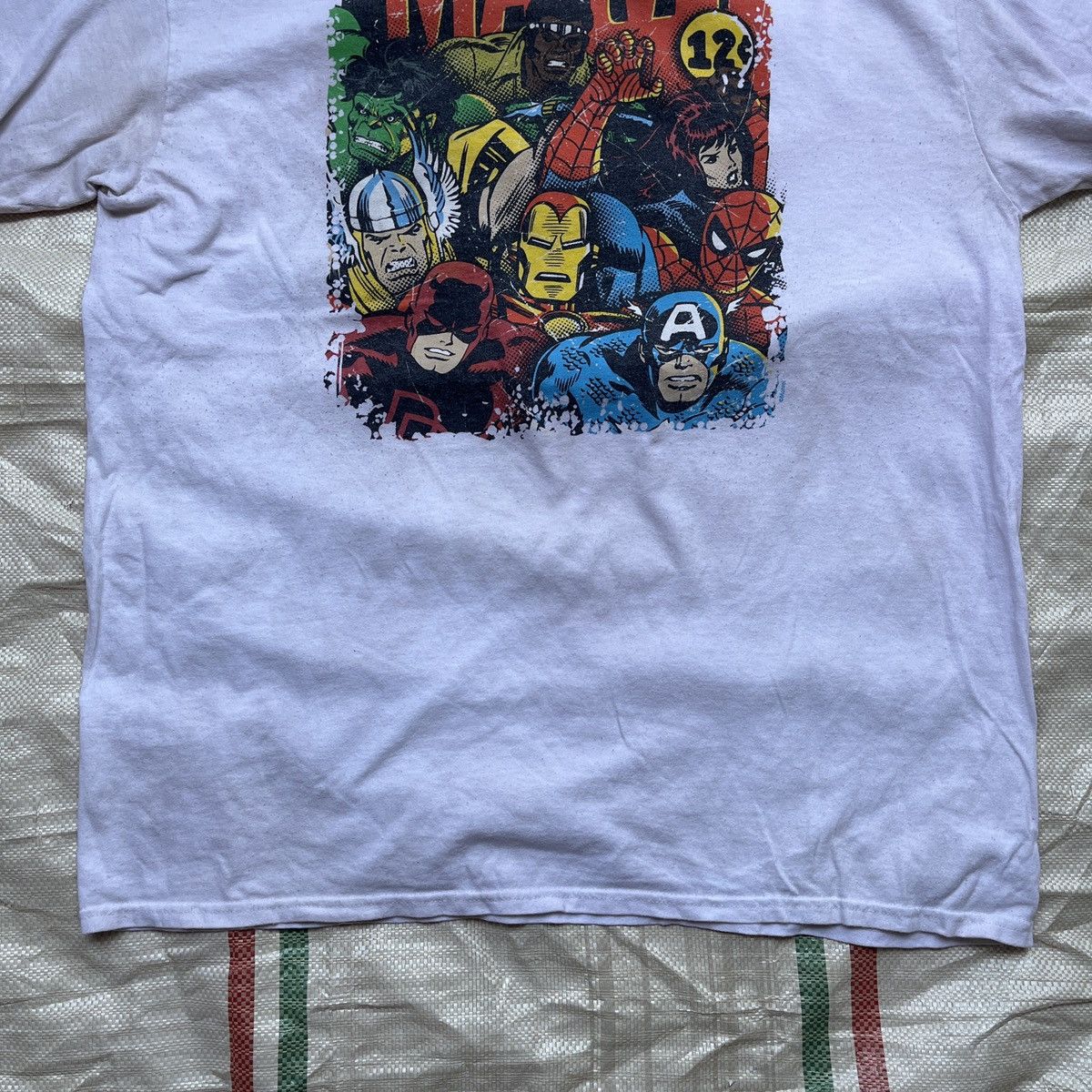 Marvel Comics × Vintage Iconic Marvel Comic Cover 12¢ Vintage Y2K Tees Size US XL / EU 56 / 4 - 12 Thumbnail