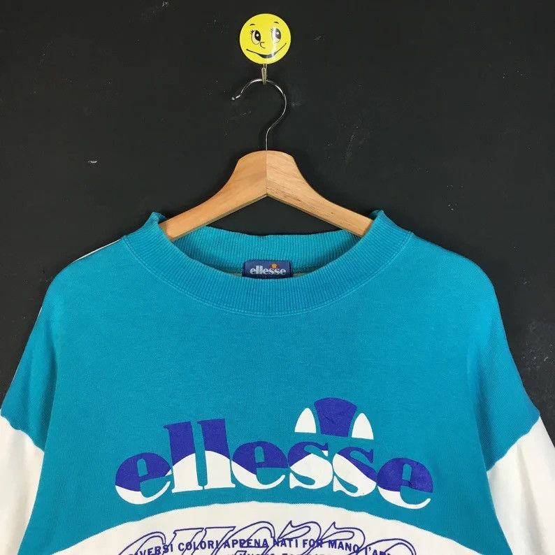 Vintage Ellesse Sweatshirt Multicolor Big logo
