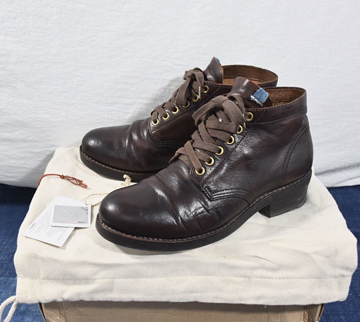 靴 visvim ICT BRIGADIER BOOTS MID M8 BRIGADIER BOOTS-FOLK | Visvim Official North American Web Store